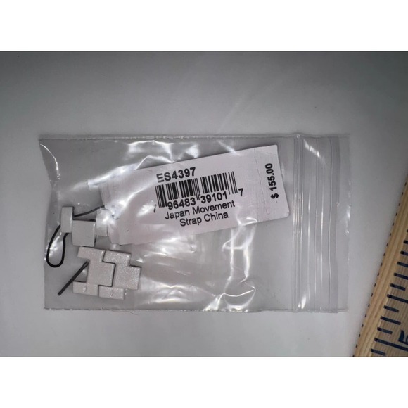 FOSSIL JACQUELINE 3-Hand Date Pearl White Stainless Steel Women's Watch *READ* - Picture 8 of 9